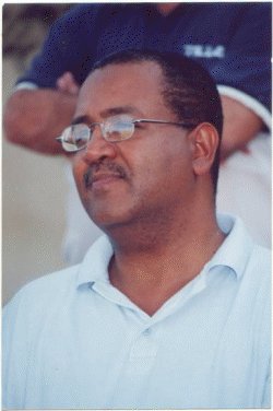 Photograph of Dr. Abu Bakre El Arifi taken at the recent WAHO 2002 conference in Turkey